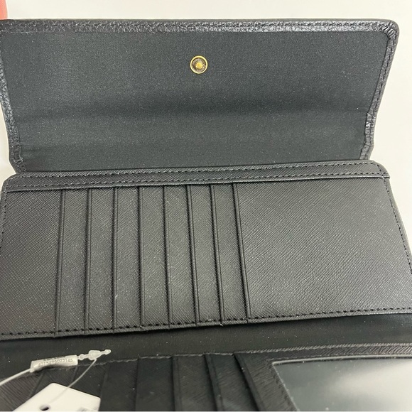 Fossil Black Leather Clutch Wallet - Picture 7 of 16
